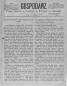 Gospodarz. 1872.11.14 R.1 nr46