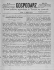Gospodarz. 1872.12.12 R.1 nr50