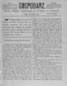 Gospodarz. 1872.12.26 R.1 nr52