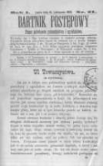 Bartnik Postępowy. 1875.11.15 R.1 nr21