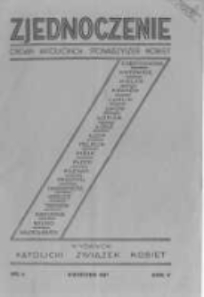 Zjednoczenie. 1937 R.5 nr4
