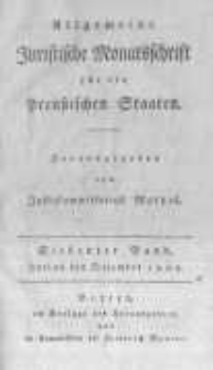 Allgemeine Juristische Monatsschrift für die Preussischen Staaten. 1808 Bd.7