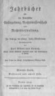 Jahrbücher für die Preussische Gesetzgebung, Rechtswissenschaft und Rechtsverwaltung. 1814 Bd.4