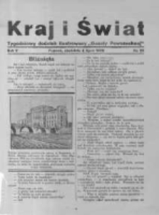 Kraj i Świat. 1926.07.04 R.2 nr22