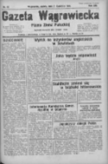 Gazeta Wągrowiecka: pismo ziemi pałuckiej 1933.04.21 R.13 Nr92