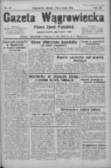 Gazeta Wągrowiecka: pismo ziemi pałuckiej 1933.05.02 R.13 Nr101