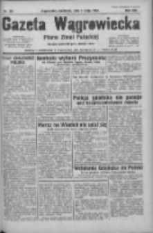 Gazeta Wągrowiecka: pismo ziemi pałuckiej 1933.05.07 R.13 Nr105