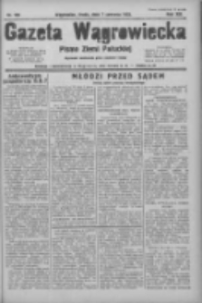 Gazeta Wągrowiecka: pismo ziemi pałuckiej 1933.06.07 R.13 Nr129