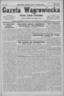 Gazeta Wągrowiecka: pismo ziemi pałuckiej 1933.06.11 R.13 Nr133