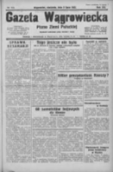 Gazeta Wągrowiecka: pismo ziemi pałuckiej 1933.07.09 R.13 Nr155