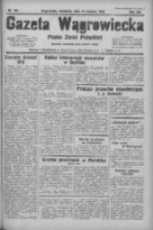 Gazeta Wągrowiecka: pismo ziemi pałuckiej 1933.08.13 R.13 Nr185