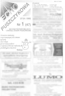 Echo Puszczykowa 1995.01.27 Nr1(47)