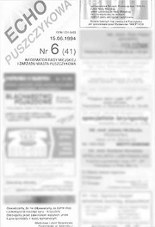 Echo Puszczykowa 1994.06.15 Nr6(41)