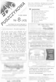 Echo Puszczykowa 1994.09.09 Nr8(43)