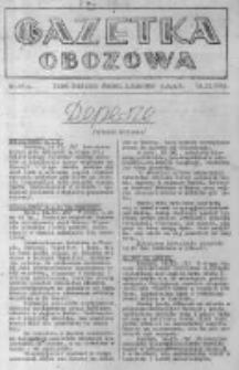 Gazetka Obozowa. 1941.02.15 Wyd. Poranne A nr63