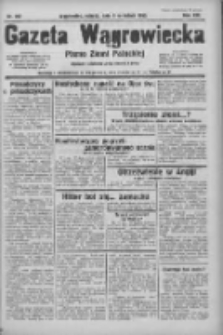 Gazeta Wągrowiecka: pismo ziemi pałuckiej 1933.09.09 R.13 Nr207