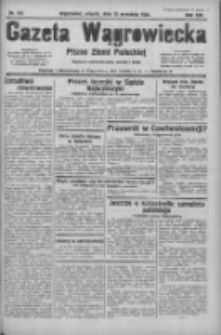 Gazeta Wągrowiecka: pismo ziemi pałuckiej 1933.09.19 R.13 Nr215