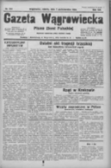 Gazeta Wągrowiecka: pismo ziemi pałuckiej 1933.10.07 R.13 Nr231