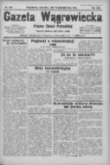 Gazeta Wągrowiecka: pismo ziemi pałuckiej 1933.10.12 R.13 Nr235