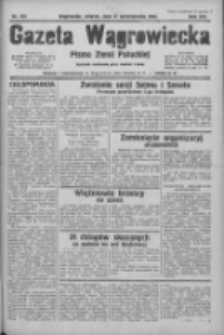 Gazeta Wągrowiecka: pismo ziemi pałuckiej 1933.10.31 R.13 Nr251