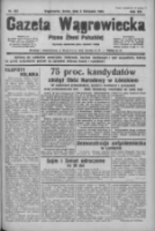 Gazeta Wągrowiecka: pismo ziemi pałuckiej 1933.11.08 R.13 Nr257