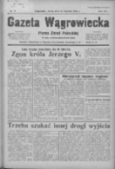 Gazeta Wągrowiecka: pismo ziemi pałuckiej 1936.01.22 R.16 Nr17