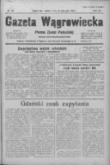 Gazeta Wągrowiecka: pismo ziemi pałuckiej 1936.01.25 R.16 Nr20