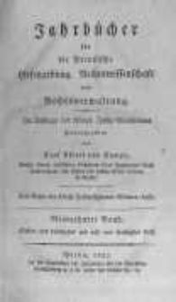 Jahrb&uuml;cher f&uuml;r die Preussische Gesetzgebung, Rechtswissenschaft und Rechtsverwaltung. 1822 Bd.19