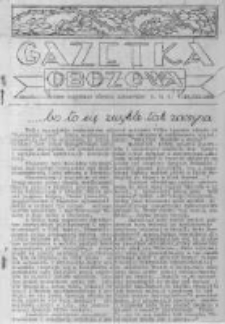 Gazetka Obozowa. 1940.12.17 nr15