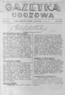 Gazetka Obozowa. 1941.01.20 Wyd. Poranne A nr40