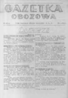 Gazetka Obozowa. 1941.01.27 Wyd. Poranne A nr46