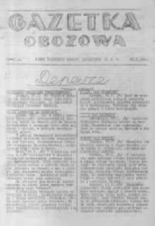 Gazetka Obozowa. 1941.01.28 Wyd. Poranne A nr47