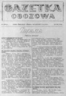 Gazetka Obozowa. 1941.02.10 Wyd. Poranne A nr58