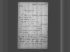 Ange Leval do Władysława Zamoyskiego. Konstantynopol 16 VIII 1855 r.