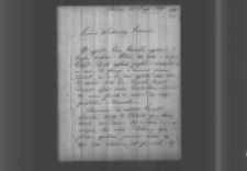 Stanisław Szumlański do Władysława Zamoyskiego. List z 18 VIII 1856 r.