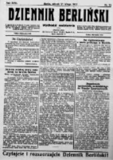 Dziennik Berliński. 1922 R.26 nr39