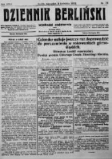 Dziennik Berliński. 1922 R.26 nr76