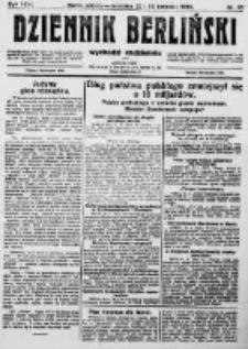 Dziennik Berliński. 1922 R.26 nr88