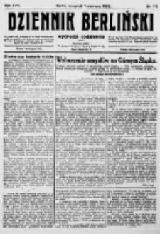 Dziennik Berliński. 1922 R.26 nr119