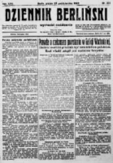 Dziennik Berliński. 1922 R.26 nr231