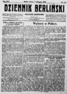 Dziennik Berliński. 1922 R.26 nr239