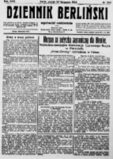Dziennik Berliński. 1922 R.26 nr253
