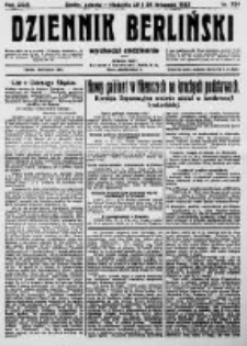 Dziennik Berliński. 1922 R.26 nr254