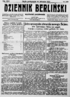 Dziennik Berliński. 1922 R.26 nr255