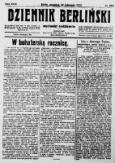 Dziennik Berliński. 1922 R.26 nr258