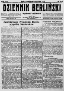 Dziennik Berliński. 1922 R.26 nr272