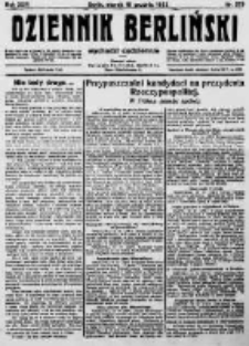 Dziennik Berliński. 1922 R.26 nr273