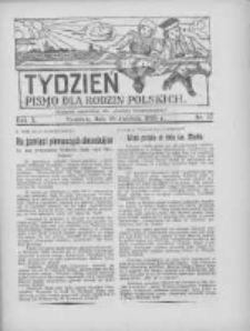 Tydzień: pismo dla rodzin polskich: dodatek niedzielny do "Gazety Szamotulskiej" 1935.04.28 R.10 Nr17