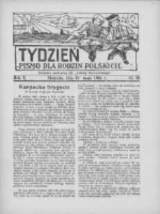 Tydzień: pismo dla rodzin polskich: dodatek niedzielny do "Gazety Szamotulskiej" 1935.05.12 R.10 Nr18