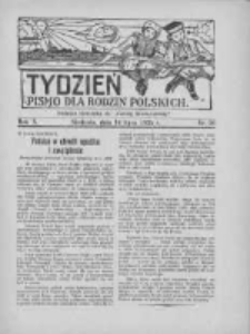 Tydzień: pismo dla rodzin polskich: dodatek niedzielny do "Gazety Szamotulskiej" 1935.07.14 R.10 Nr26